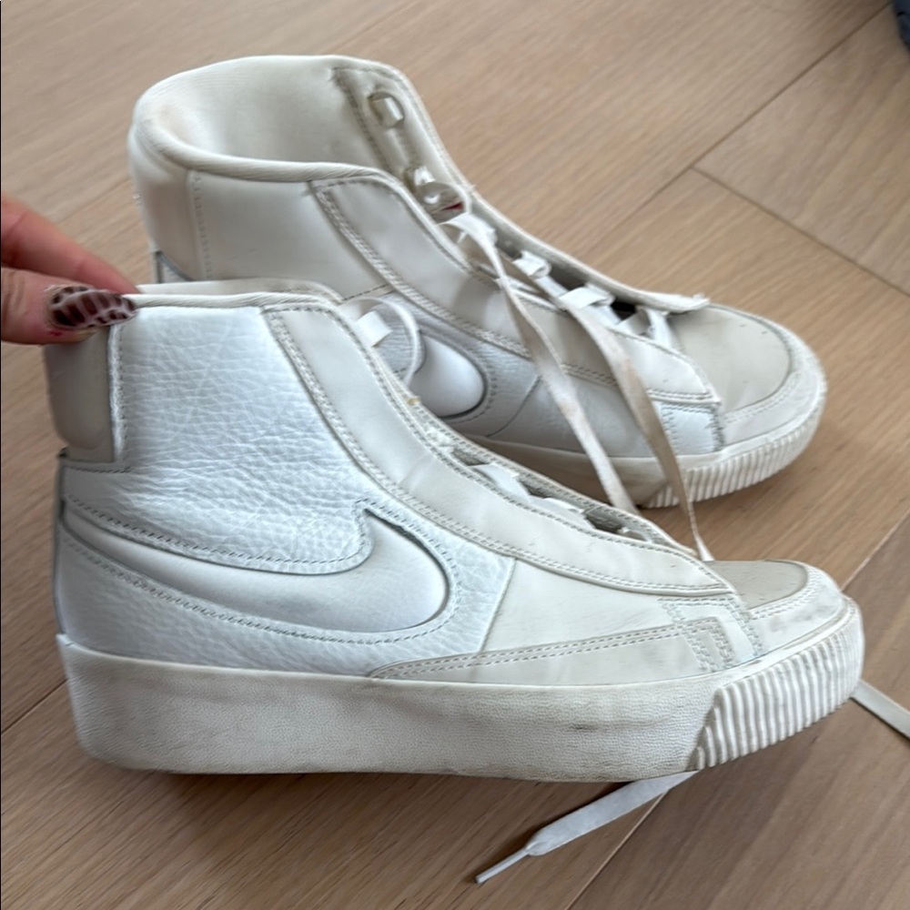 Nike Women's White High-Top Sneakers